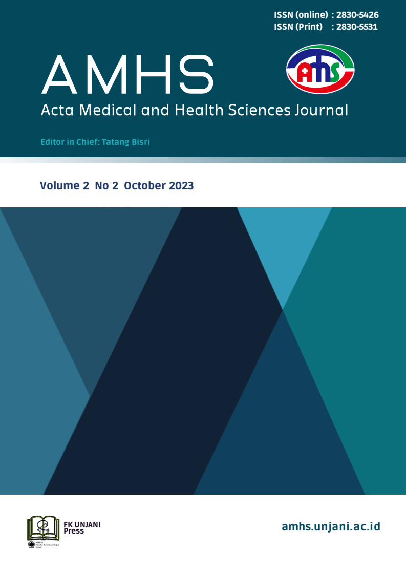 					View Vol. 2 No. 2 (2023): ACTA Medical Health Sciences
				